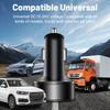 100W Car Charger Fast Charging 5 Port with Digital Display Flash Charger For iPhone Samsung Xiaomi Multi Port Cigarette Lighter