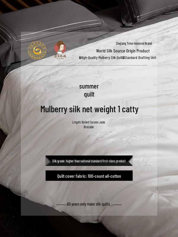 

High-End Mulberry Silk All-Season Duo Quilt 200x230cm