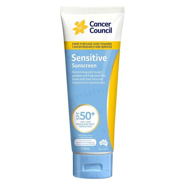 

Совет по борьбе с раком - Чувствительное солнцезащитное средство SPF 50+ 110ml