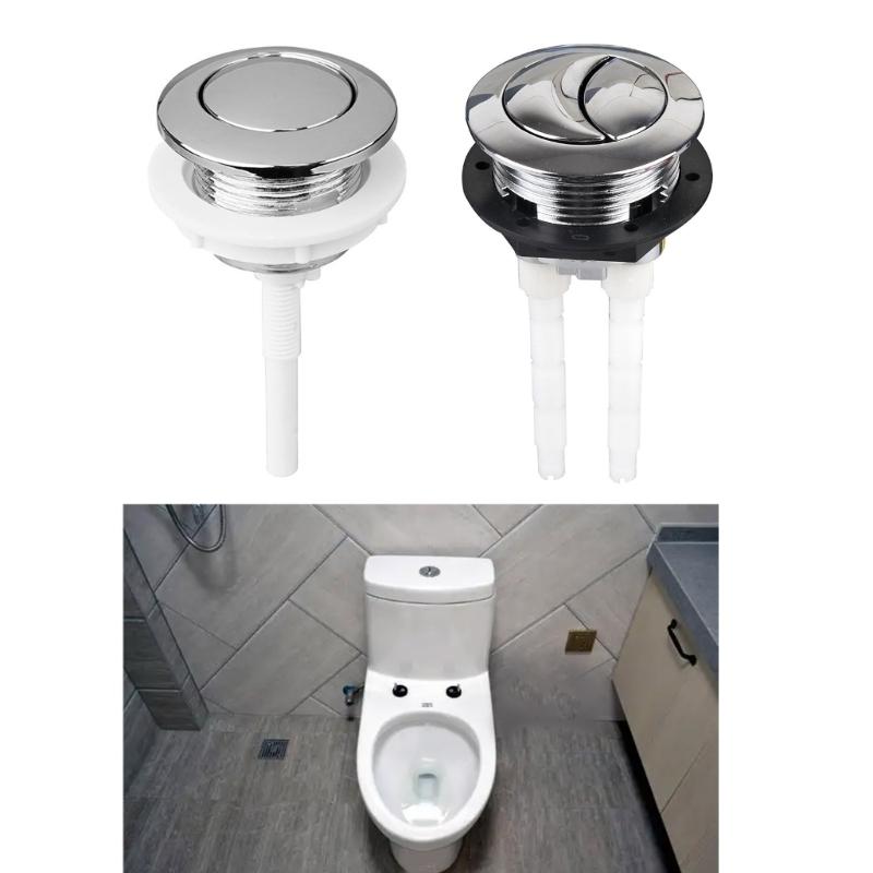 38mm Toilet tanks Button Single/Two Push Water tanks Button Replacement Bathroom