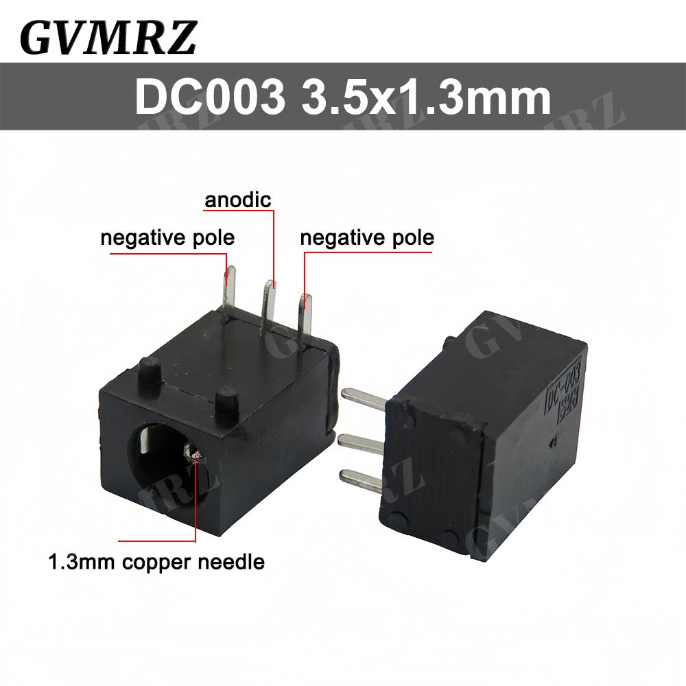 10PCS DC-005 DC Power Jack Socket Connector DC005 5.5x2.5mm 5.5x2.1mm 5.5x1.7mm 4.0x1.7mm 3.5x1.35mm Plug DC050 DC 098 018 003