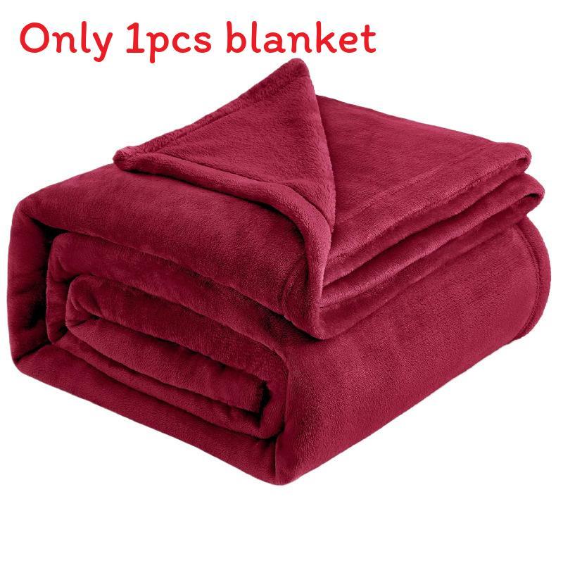 Plush Blanket With Lightweight Design For Living Room Decor
