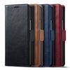 Business Leather Case For Samsung Galaxy Z Fold 6 5G 3 4 5 Fold6 Fold5 Magnetic Flip Protective Cards Solt Wallet Phone Cover