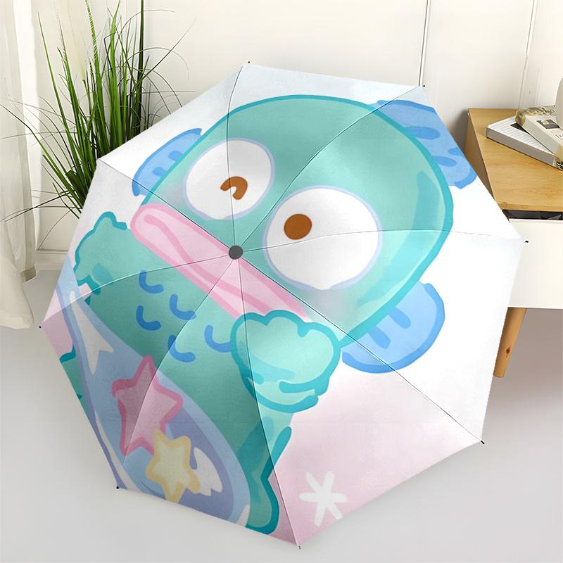 

1pc Star-Shaped Automatic Opening/Closing Umbrella with Foldable Design - Perfect for Fans, Travelers, and Daily Use.F016