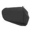 Motorcycles Rear Passenger Pillion Seat Black PU Leather Comfortable Support Cushion Pad for FZ1 FZ‑1 2006‑2010