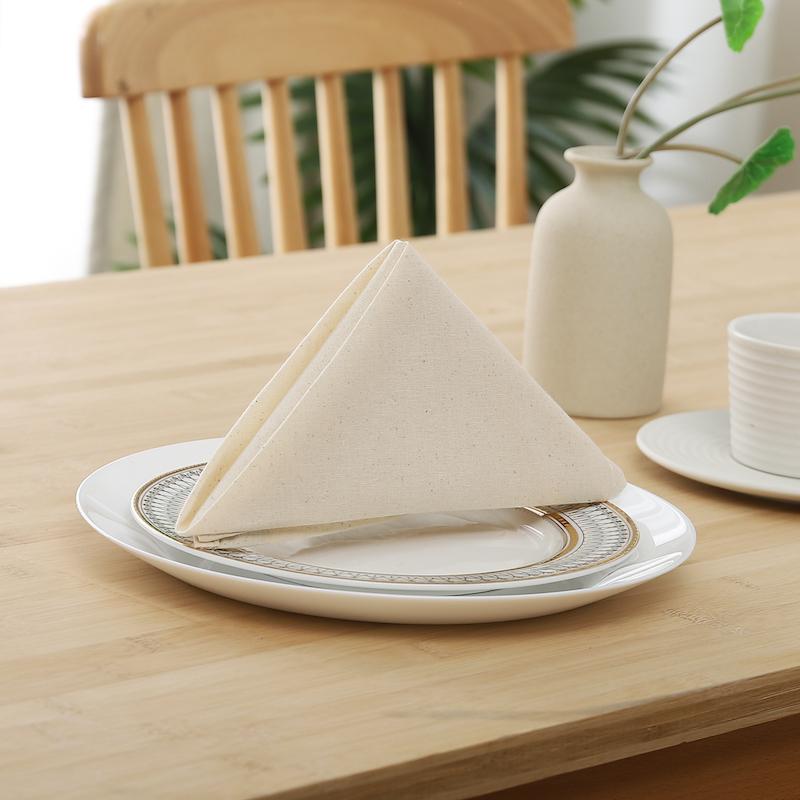 Table Napkin Wedding Cotton Linen Soft Comfortable Hotel Wedding Party Table Colorful Brand Napkins