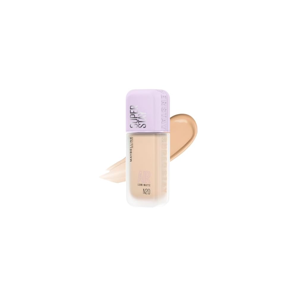 Maybelline SP Stay Luminous Matte Liquid Foundation N20 30ml Pore Cover Long Lasting Matte Finish