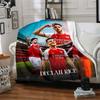 Arsenal Football Player Blanket Comfortable Perfect for Office Chair Couch Bedding for All Occasions Warmthful Decor