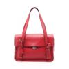 Used Shoulder Bag Shoulder Bag Leather Red Used Women