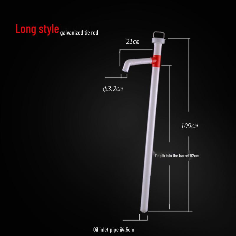 Stainless Steel Manual Oil Siphon Pump for 200L Drums