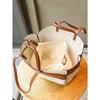 Women's bag, canvas tote bag, premium texture, versatile, large capacity, hand-held, single shoulder large bag