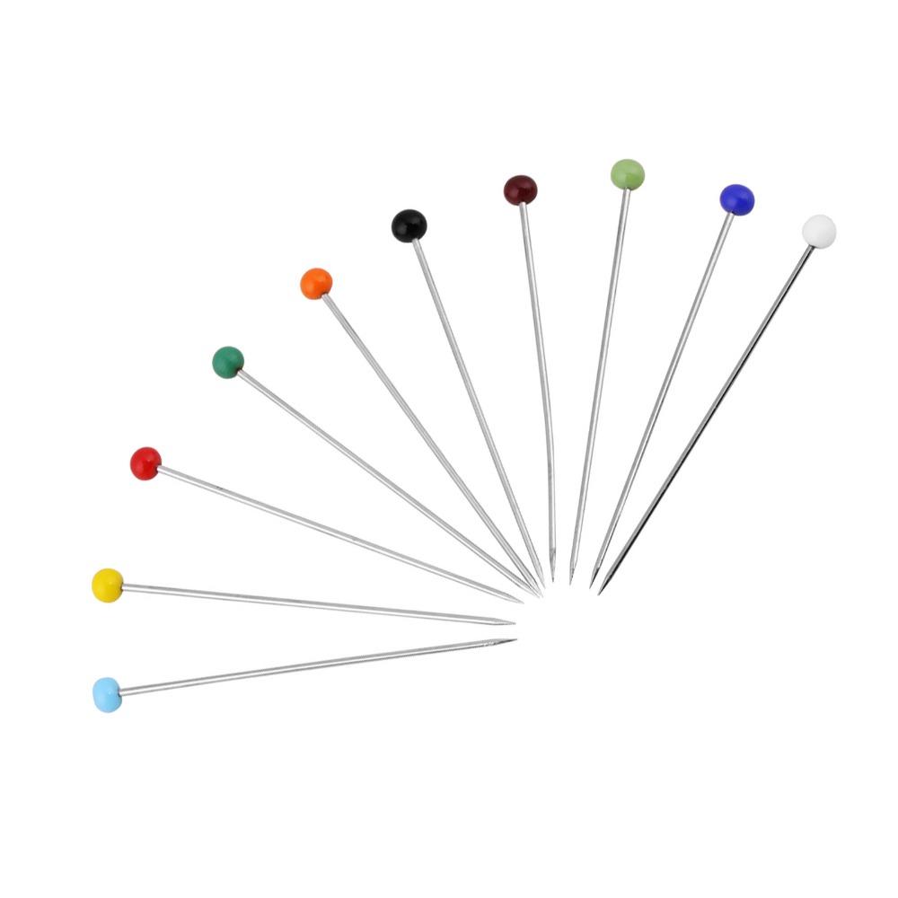 1000pcs 1.45 Inch Sewing Pins Multicolor Dressmaking Pins Quilting Pins  Wedding Flower