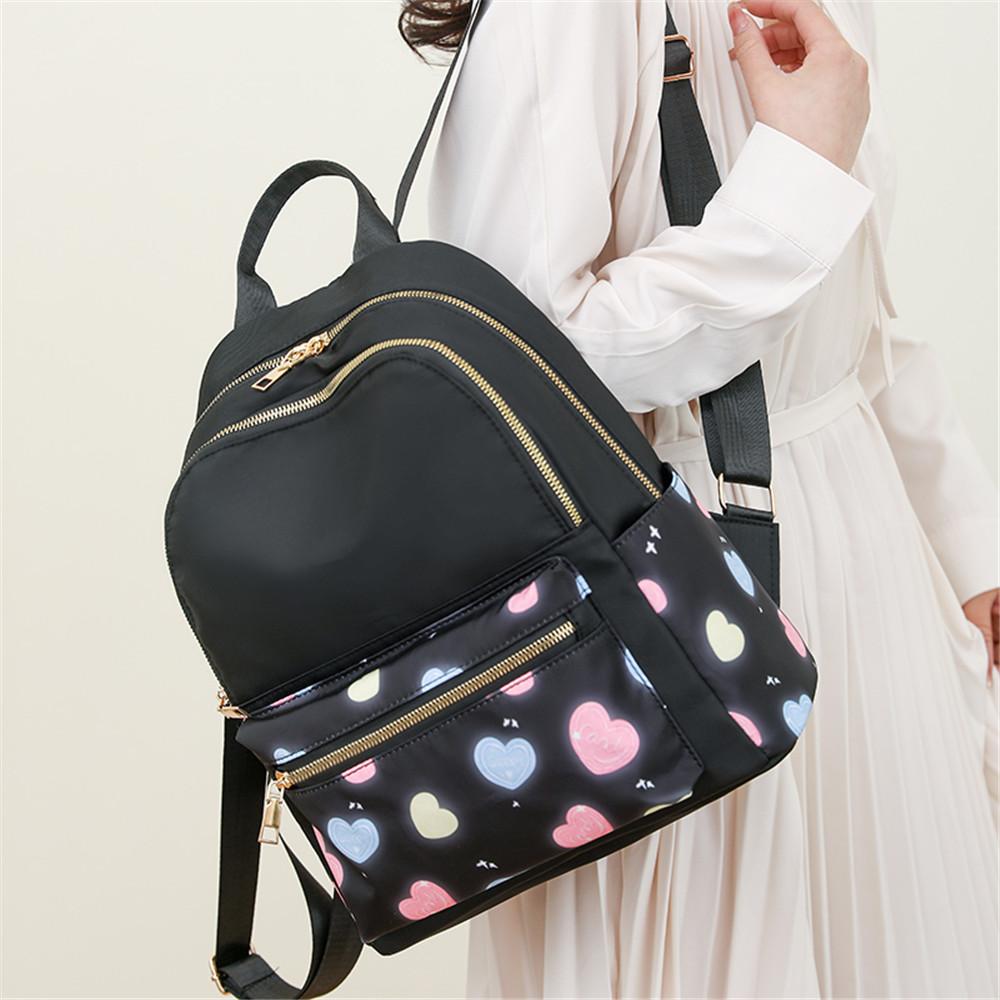 Fashion Backpacks Women Nylon Shoulder Bags Female School Bags for Teenage Girls Light Ladies Travel Backpack Mochila Feminina