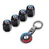 Car Tire Wheel Valve Caps Cover Metal Car Keychain Keyring For BMW i7 X7 G07 LCI iX I20 X1 U11 3 5 7 Series G70 G09 XM Accessory ZX2