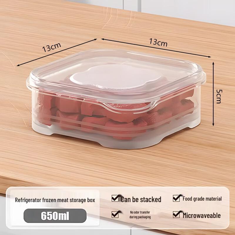 Refrigerator Freezer Meat Storage Boxes