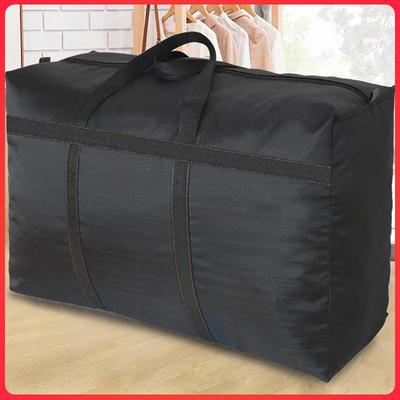 Extra Large Wear-Resistant Cotton Quilt Storage Bags - Durable Oxford Cloth Woven Moving Bags