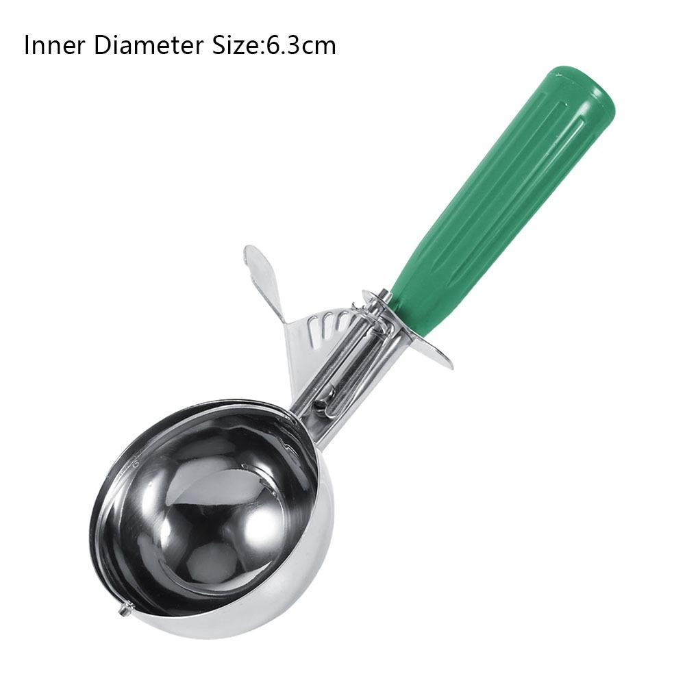 Gifts Stainless Steel Ice Cream Scoops Handle Portable Watermelon Baller Spoon Ball Kitchen Tool