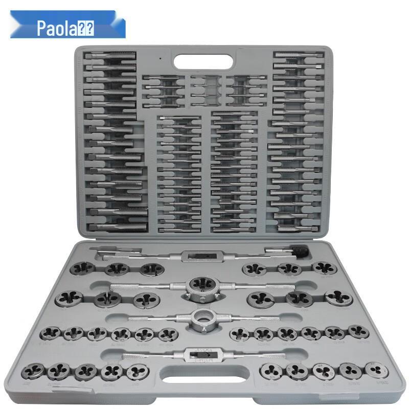 Paola 110-Piece Metric Tap and Die Set
