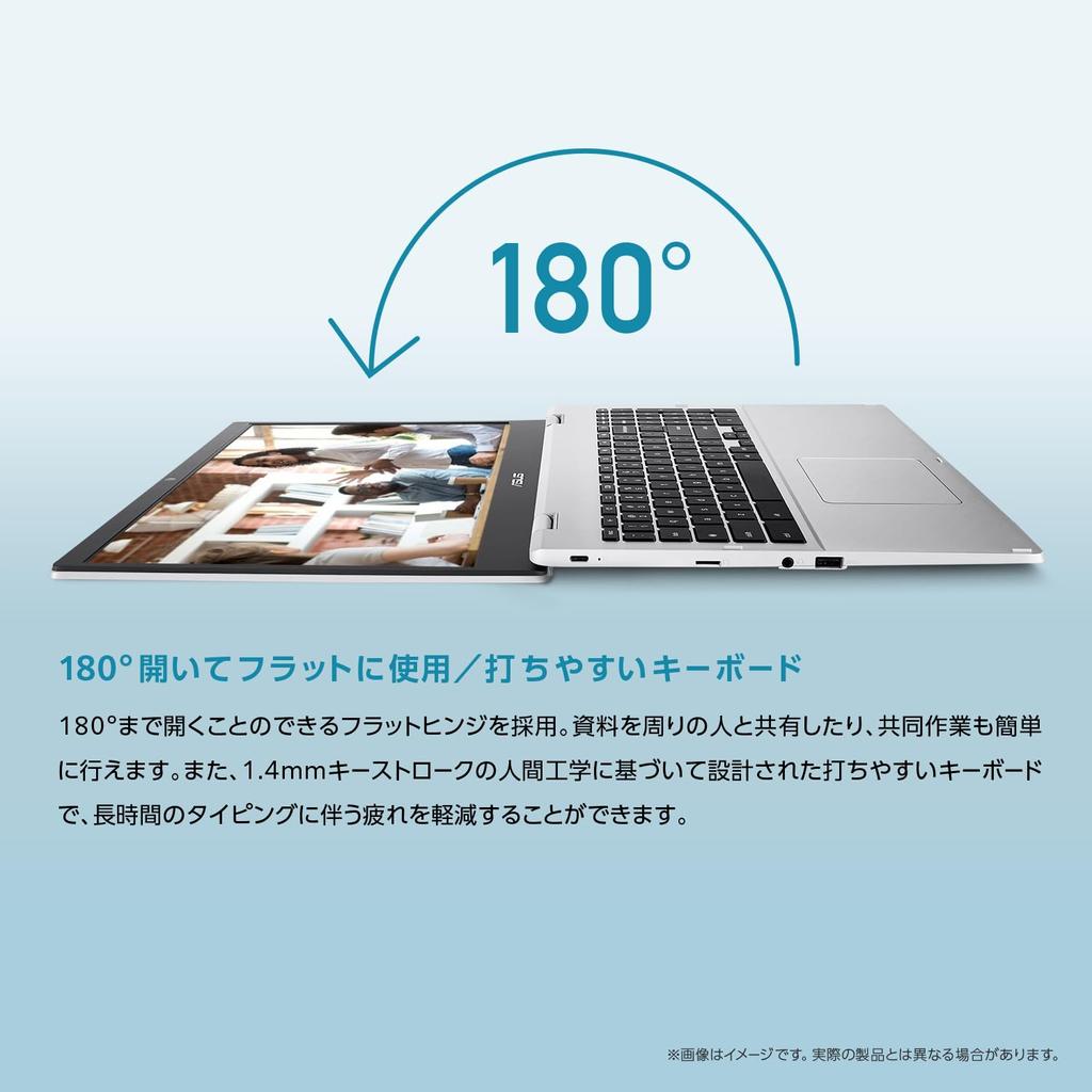 ASUS Chromebook CX1 Inch Japanese Keyboard 8GB Memory Weight Transparent Silver 15.6 1.8kg CX1500CKA-NJ0480