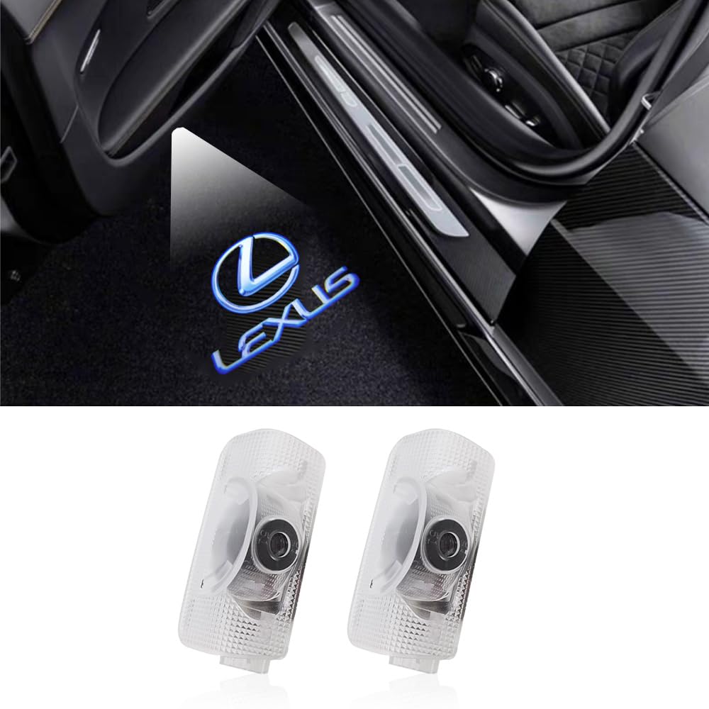 Lampă Ușă Mașină Lexus Lumină de Bun Venit la Ușă Lumină de Cortezie LED Proiecție Logo 3D Compatibil