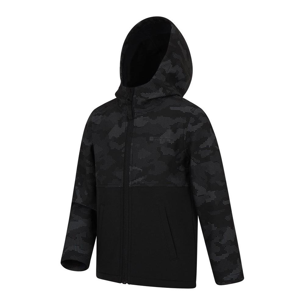 Mountain Warehouse Childrens/Kids Exodus Camo Soft Shell Jacket