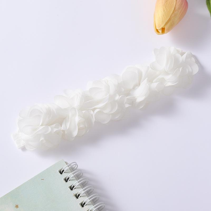 Baby Girls Sløyfe Petal Pannebånd Vakkert hodeplagg