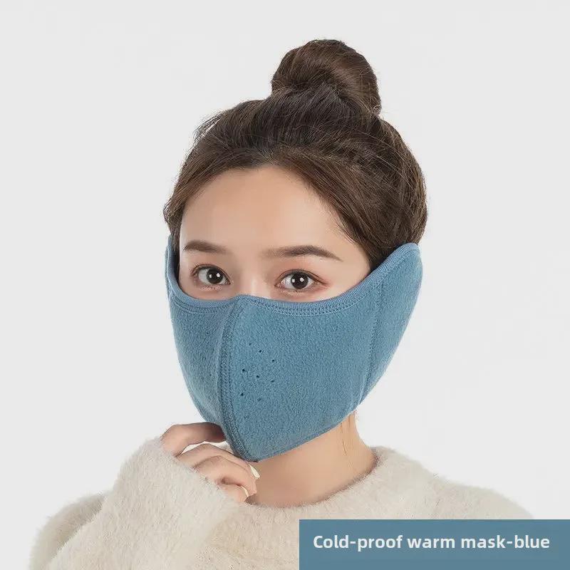 Winter Thermal Face Mask with Earmuffs - Unisex Windproof Riding Protection