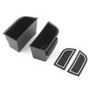 2x Car Front Door Handle Armrest Storage Box Tray Bin For MKZ 2017-2018