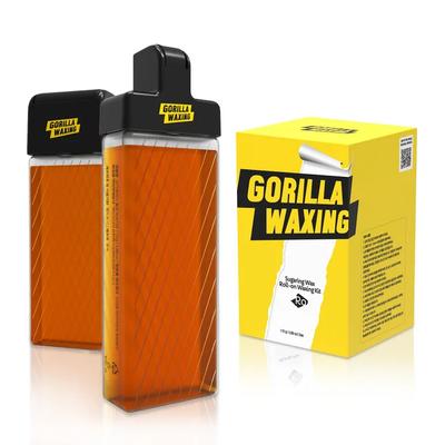 Kit de Depilación con Cera Gorila Waxing Sugaring Cera en Roll-on (2 paquetes)