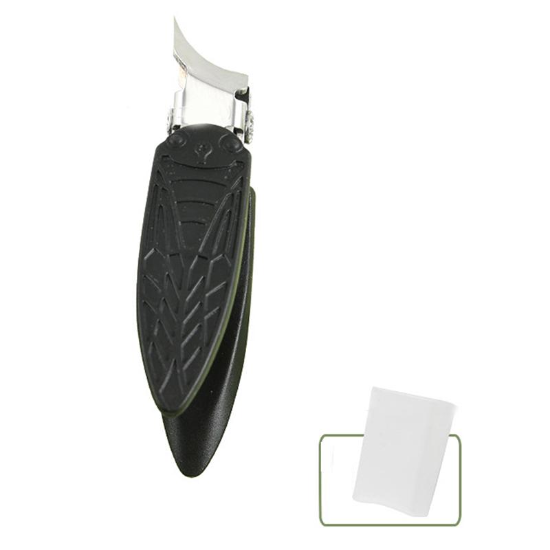 

Anti-Splash 25° Slant Edge Nail Clipper Professional High-End Eagle Beak Oblique Toe Nail Trimmers Ingrown Toenail Tools чёрный