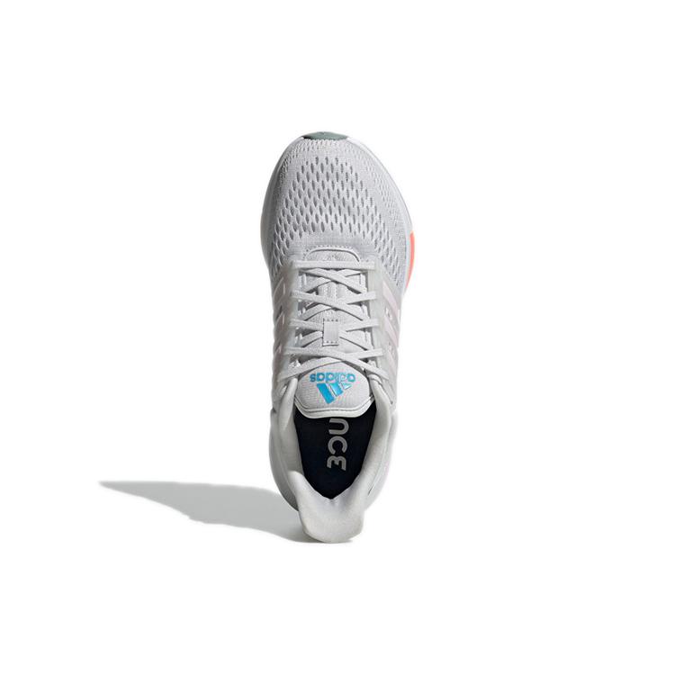 Adidas Womens EQ21 Run 'Dash Grey Almost Pink' (women's sizes) Dash Grey / Almost Pink / Acid Red Running Shoes GZ0588