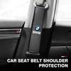 1/2Pcs Leather Car Seat Belt Shoulder Protector Seat Belt Cover For BMW E46 E90 E60 F10 E39 F30 E36 E87 E90 E30 E53 F31 E92 msdf34