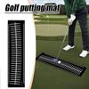 Golf Putting Practice Training aid,Perfect Perfect Practice Golf Putting Soft Silicone Mat for Practice Recreation On Outdoor