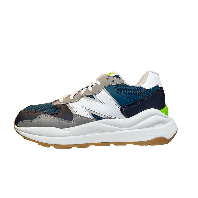 New Balance NB 57/40 Cushioning Abrasion Resistant Breathable Low top Kids Lifestyle Shoes Blue White Gray Teenagers Sneakers GC5740PV
