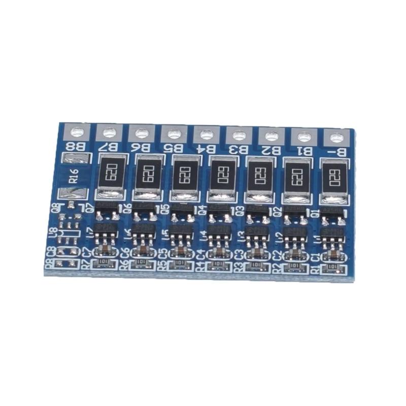 Placa Balanceadora 3S 4S 5S 6S 7S 8S 18650 Balanceamento de Bateria Função de Balanceamento Proteções de Carga Total Substituição de Placa