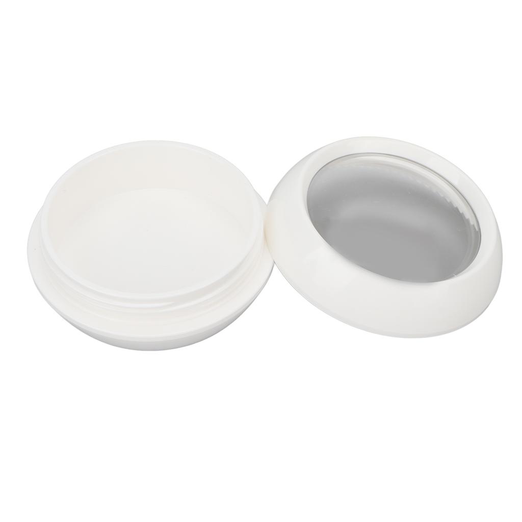 Makeup Powder Container Refillable Empty Loose Powder Box with Powder Puff Sifter Spoon for Travel Daily Use