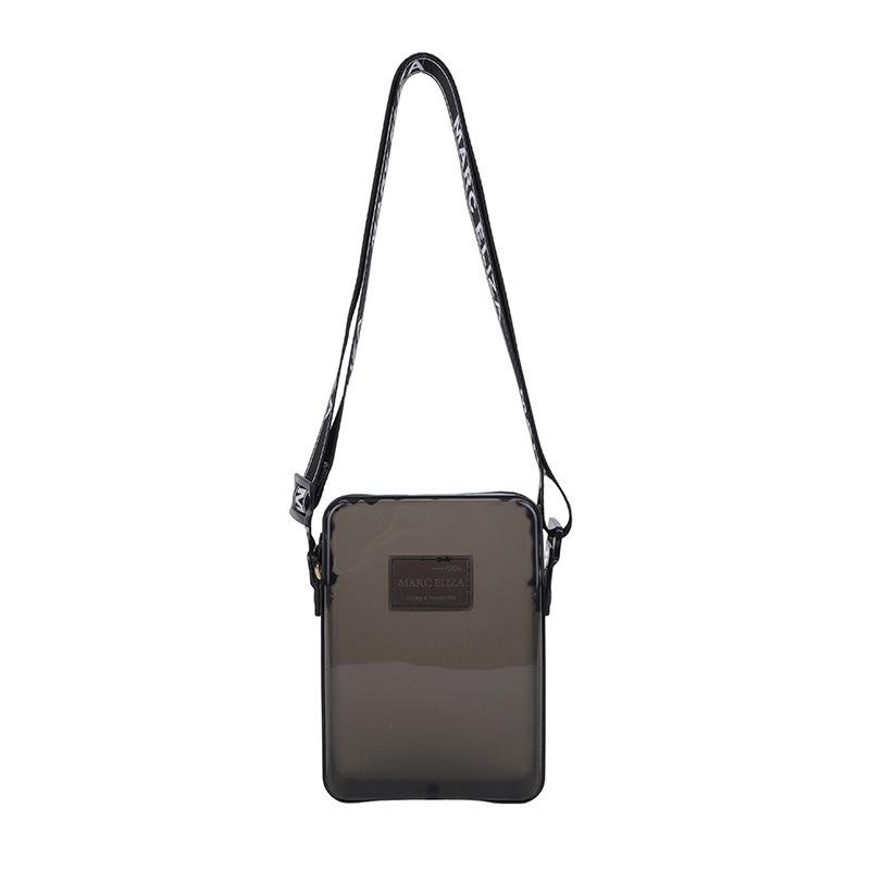 Shoulder bag Fashion small square bag bag Transparent handbag Messenger bag Women's mobile phone bag Women's messenger bag