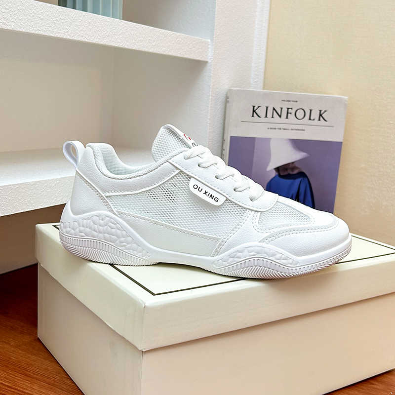 Synthetic Leather Flat-heeled Women Shoes Low Heel Stilleto High Heels Sneakers For Sports Footwear College High End