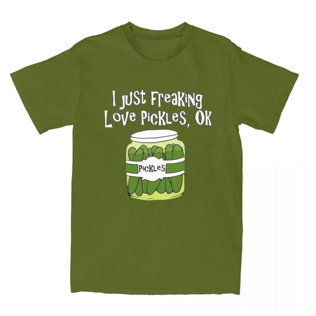 Men Women's Freaking Love Pickles Graphic Shirts Apparel Awesome  Pickle Foodie T Shirt Tee Clothing Original