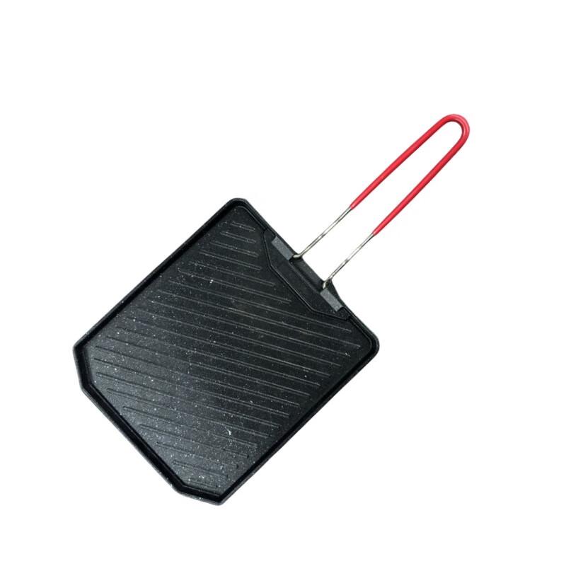 OEING Portable Non-stick BBQ Grill Plate One Size