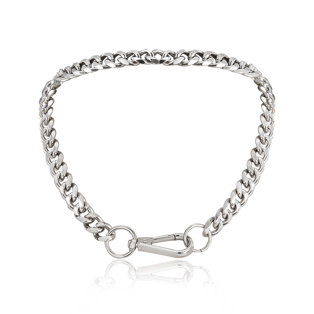 

Аксессуары, ретро хип-хоп уличная фотография геометрические предметы, панк полый преувеличенный брелок ожерелье женское