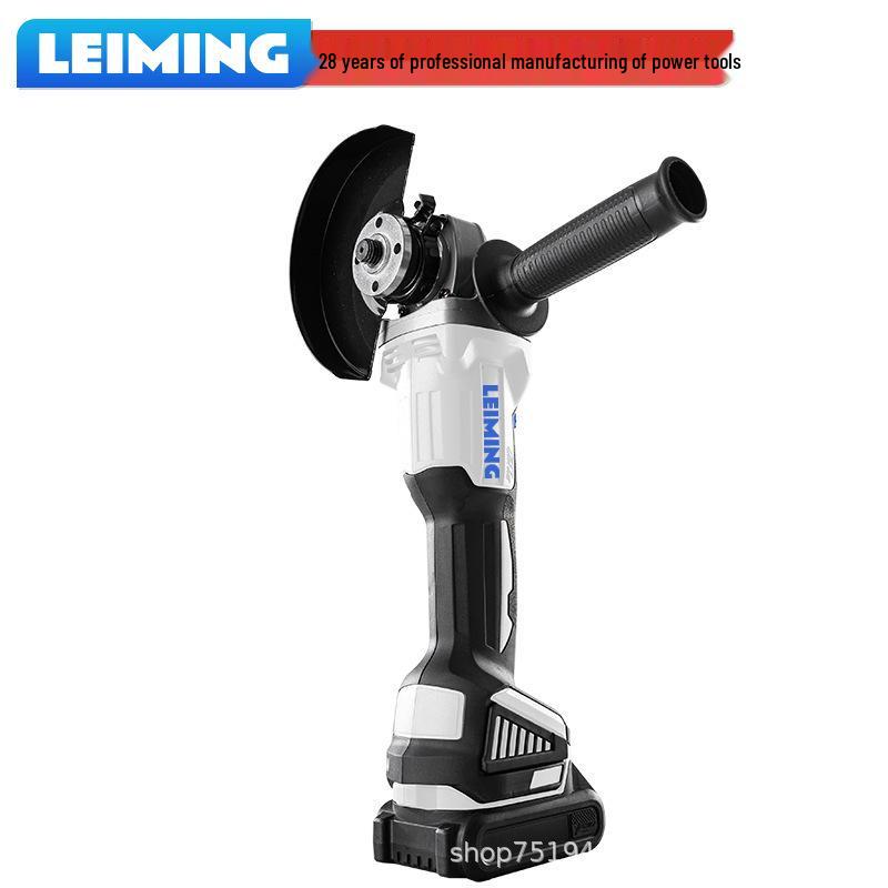 Lei Ming Multifunctional Brushless Angle Grinder & Polisher - High Power Rechargeable Lithium Battery for Home Use
