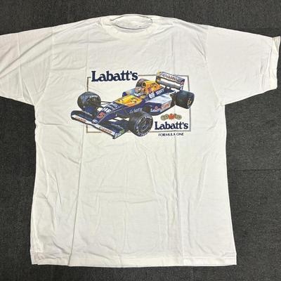 Maglietta Vintage da Corsa a Ruote Scoperte, T-shirt Grafica Retro di Motorsport