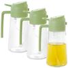 3Pcs Oil Sprayer 470ML Clear Oil Dispenser Sprayer Refillable Mister Spray Bottle Kitchen Cooking Accessories for Salad BBQ