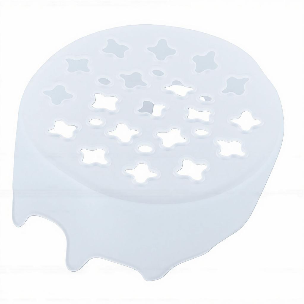 Support de fleurs en silicone Imperméable Réutilisable Grille en silicone Organisateur de fleurs pour arrangement de bouquets Bleu