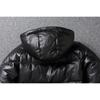 Chinese Size Thick Men Leather Jacket Hood Warm Down Coat Winter Long Down Jackets Genuine Cow Leather Coats Mens Clothing
