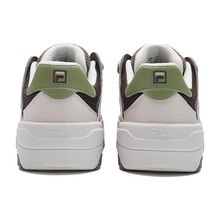 New FILA Rosetta Abrasion Resistant Low Top Casual Shoes Women's Gray Green F12W411204FMR
