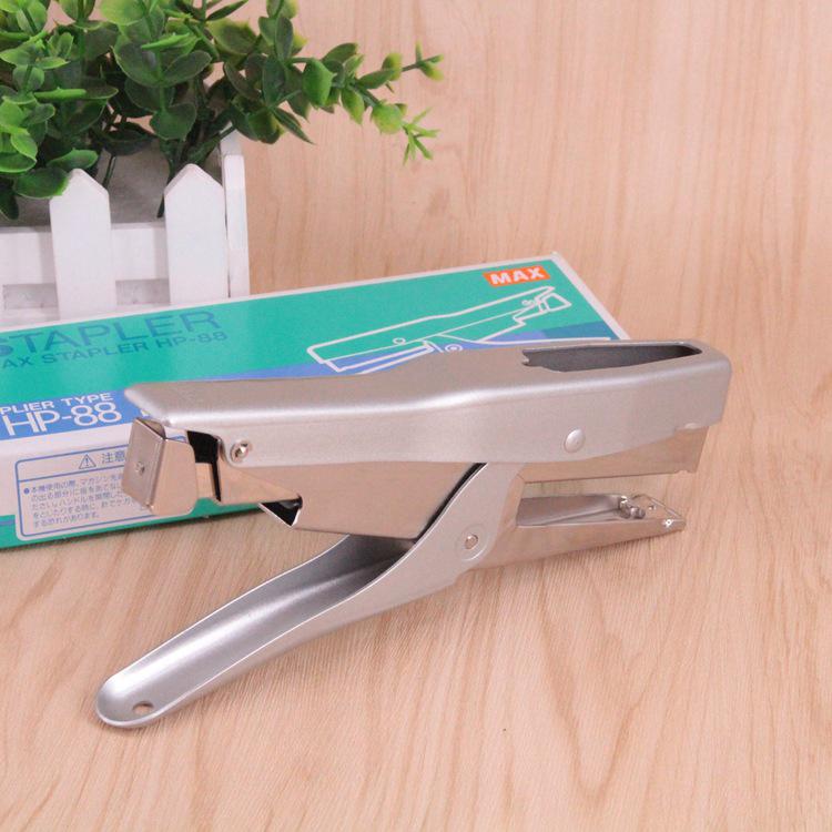 Original Japan MAX HP-88 Handheld Stapler with 2115 Arch Staples HP-88