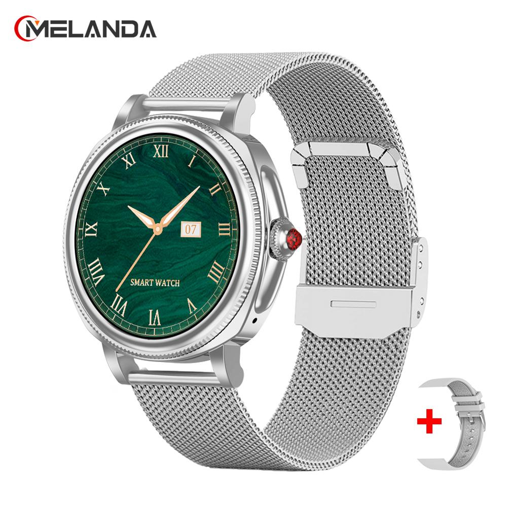 

MELANDA 2023 новые модные женские умные часы Bluetooth Call 100+ спортивные режимы фитнес-трекер умные часы с индивидуальным циферблатом для женщин