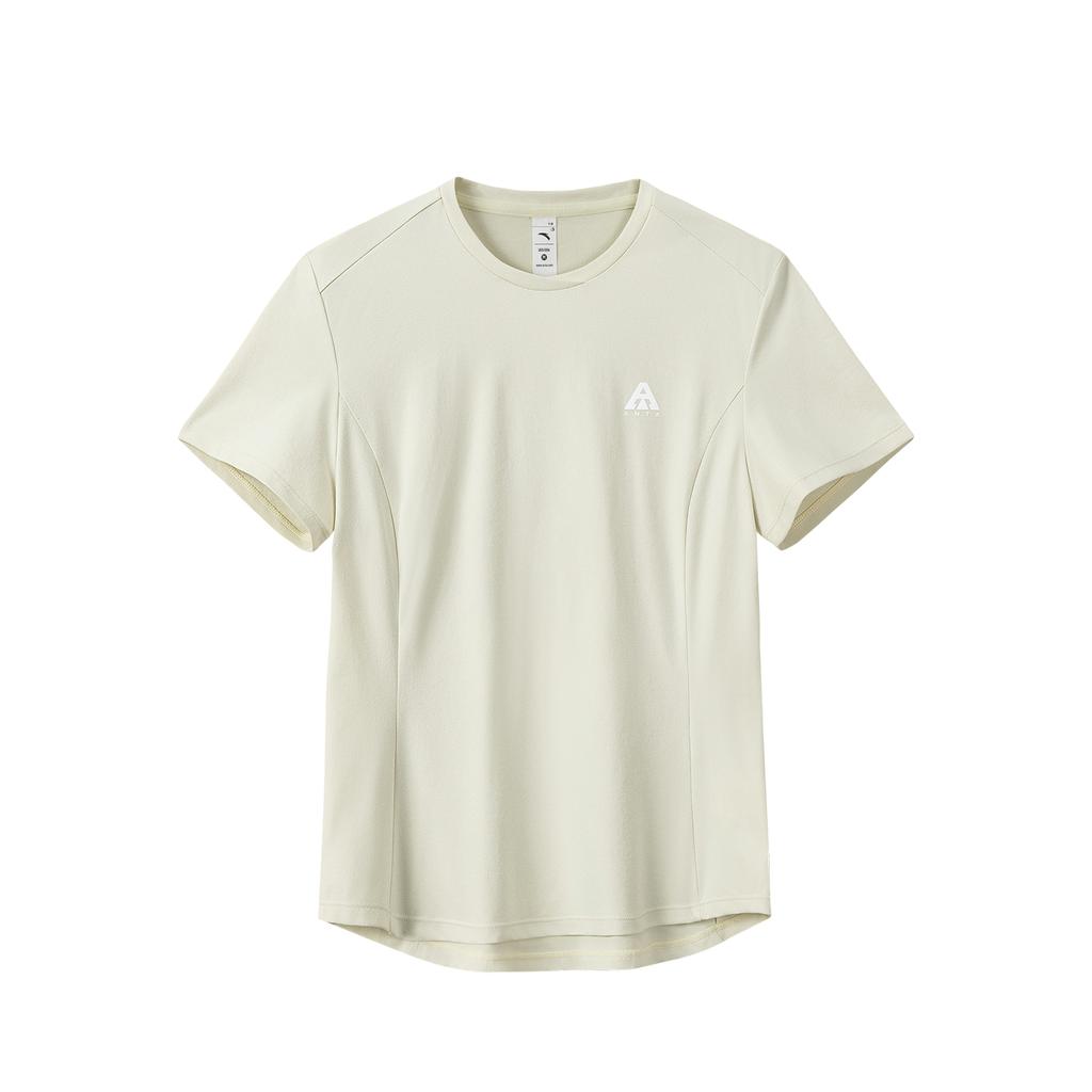 Anta Outdoors Short Sleeve Knitted Top Summer 2026 T-Shirt Women tops Light-Lemon-Yellow 962626104-1